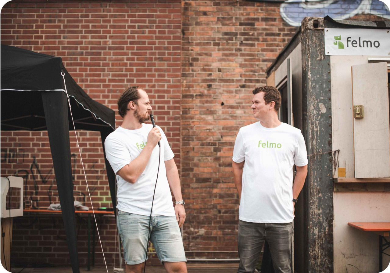 felmo Gründer Philip Trockels und Lars Giere